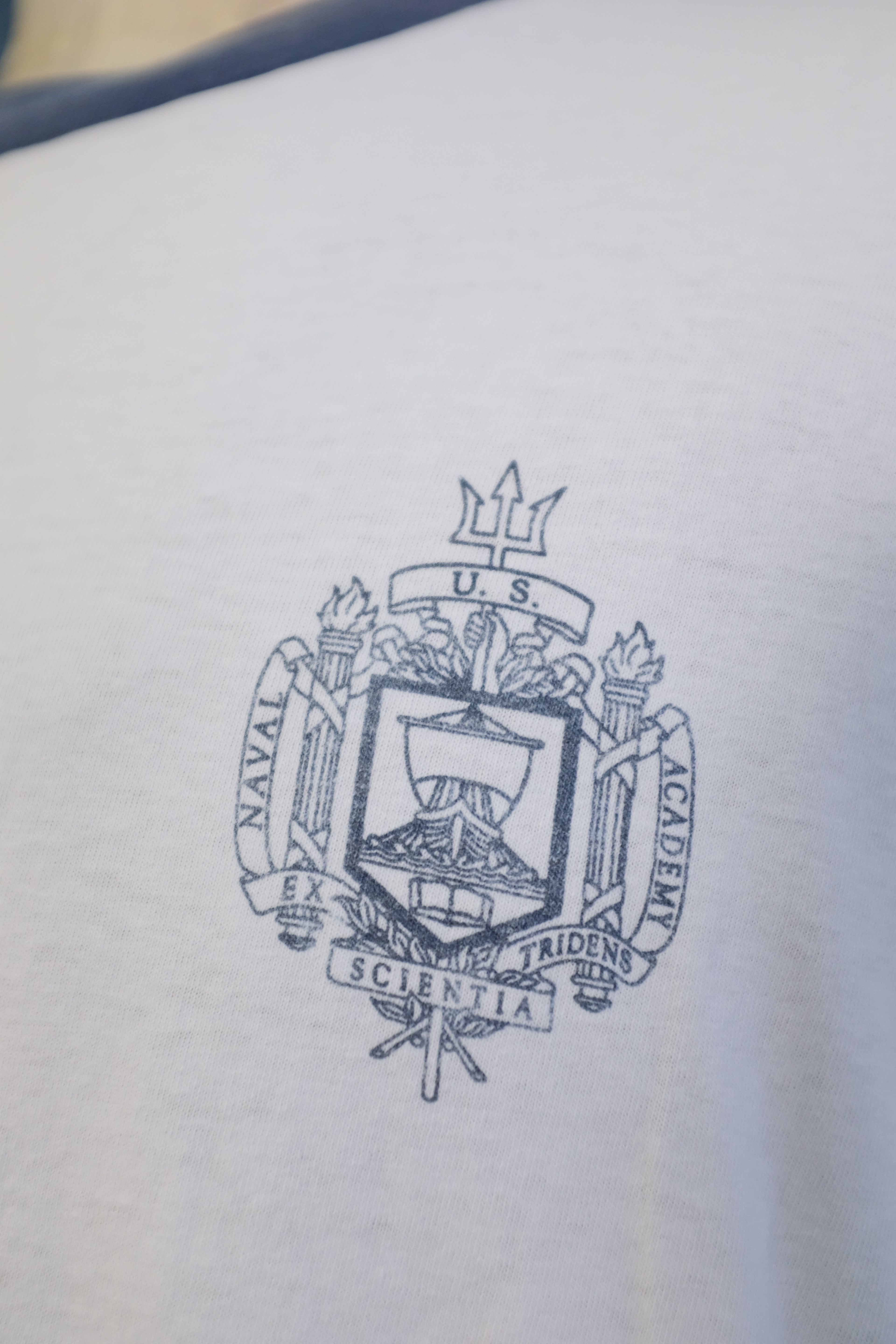 1980s US Navy Ringer Tee