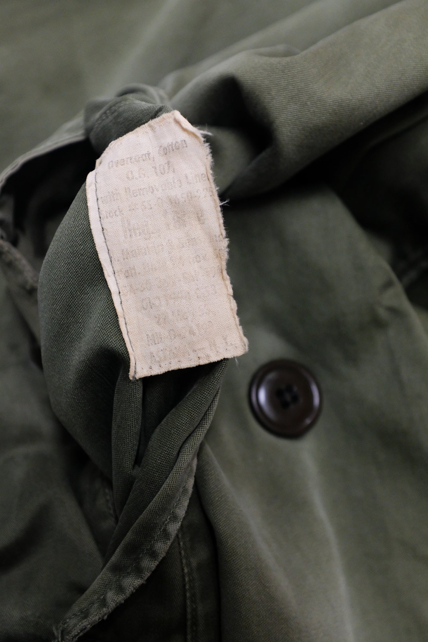 1953 US Army OG-107 Overcoat with Liner