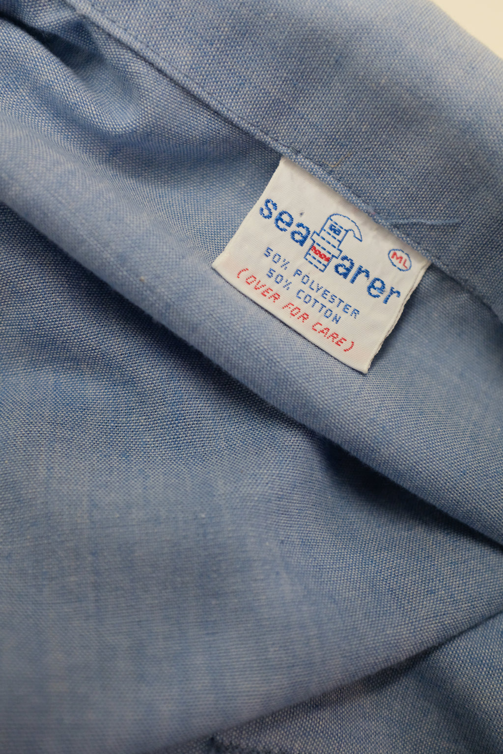 1970s US Navy Chambray Long Sleeve