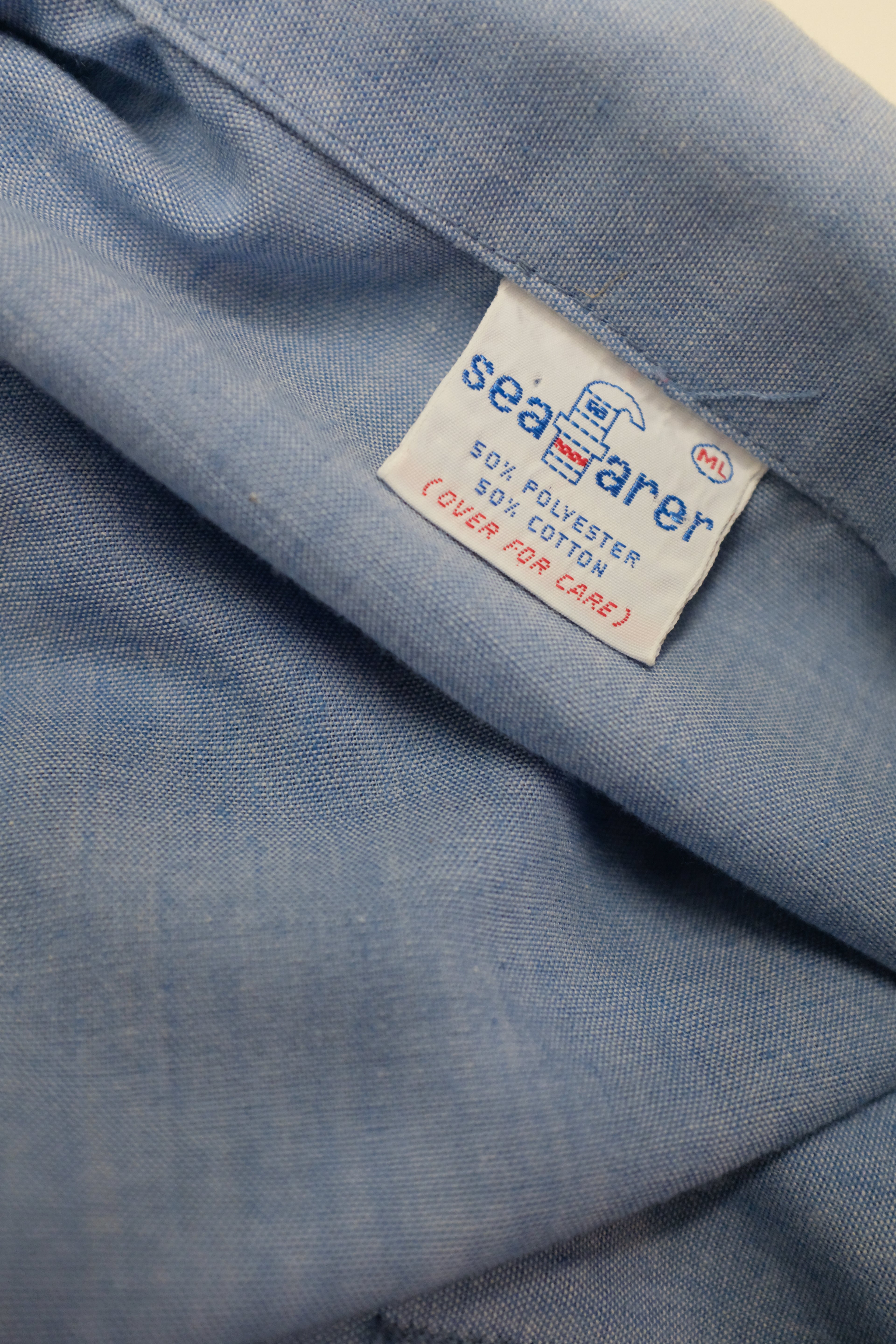 1970s US Navy Chambray Long Sleeve
