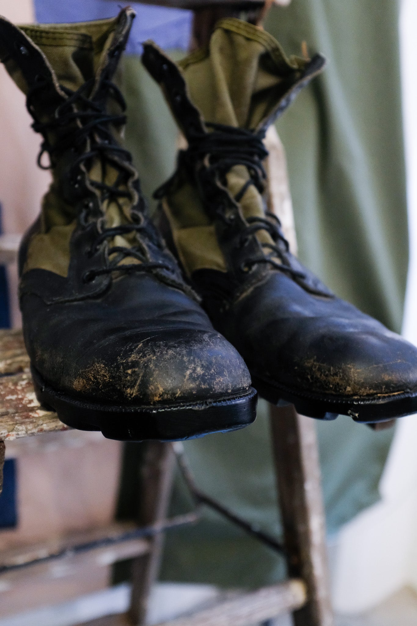1960s US Combat Boots - 11