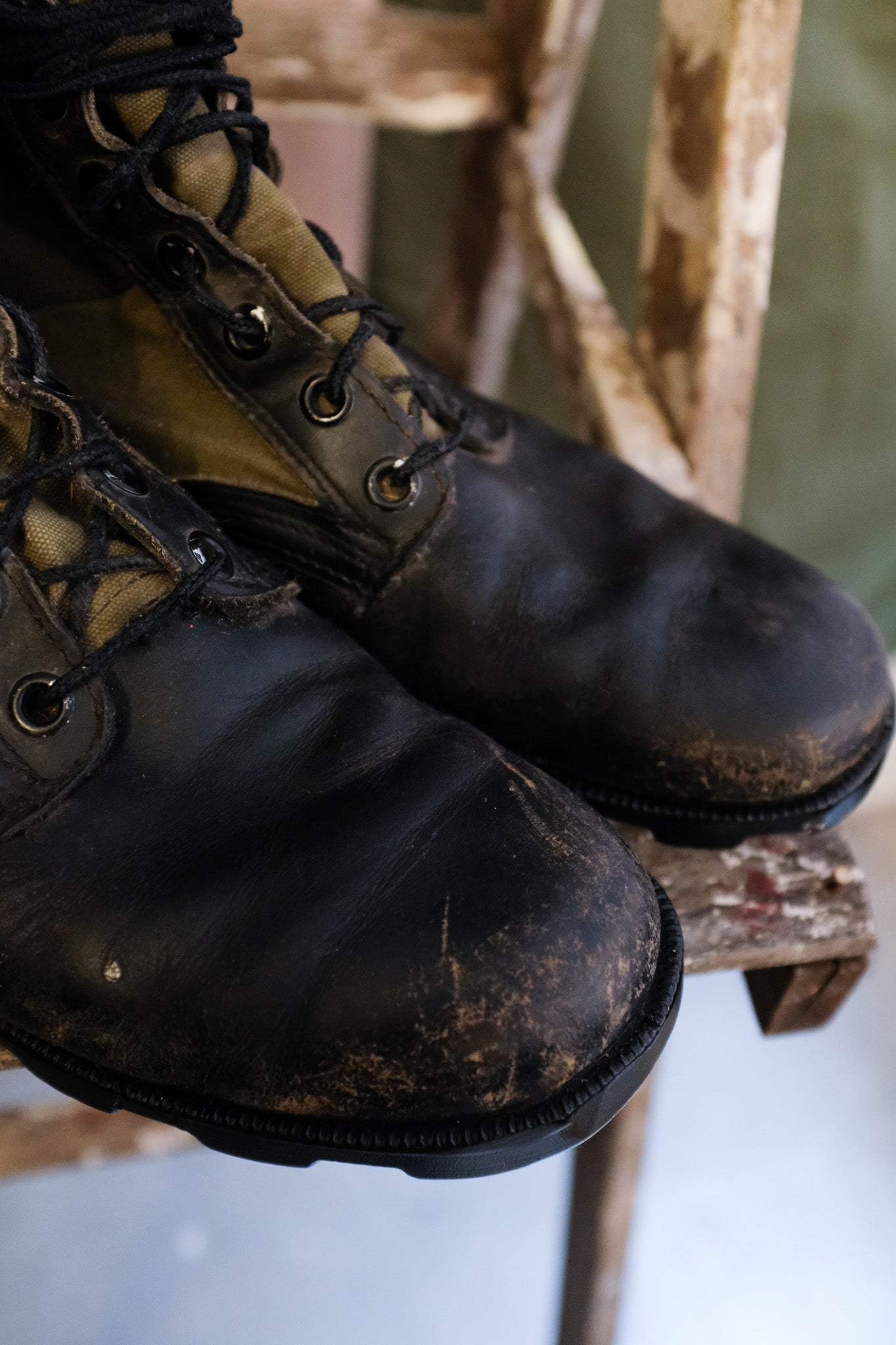 1960s US Combat Boots - 11
