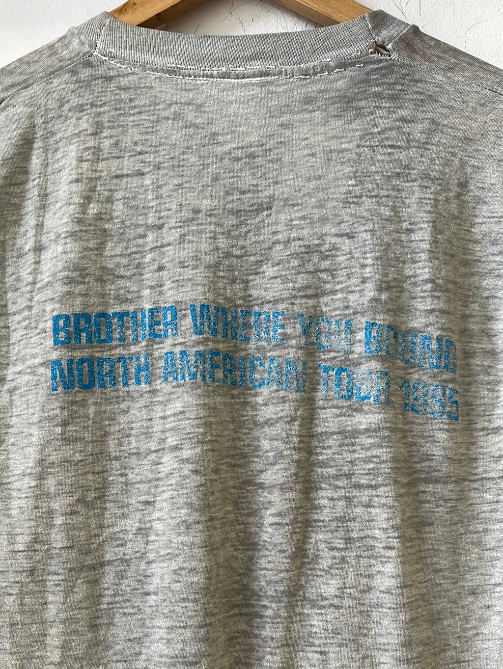 1985 Supertramp “Brother Where You Bound” Sleeveless Tee
