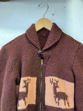 Load image into Gallery viewer, 1950s/&#39;60s Deer Cowichan Sweater
