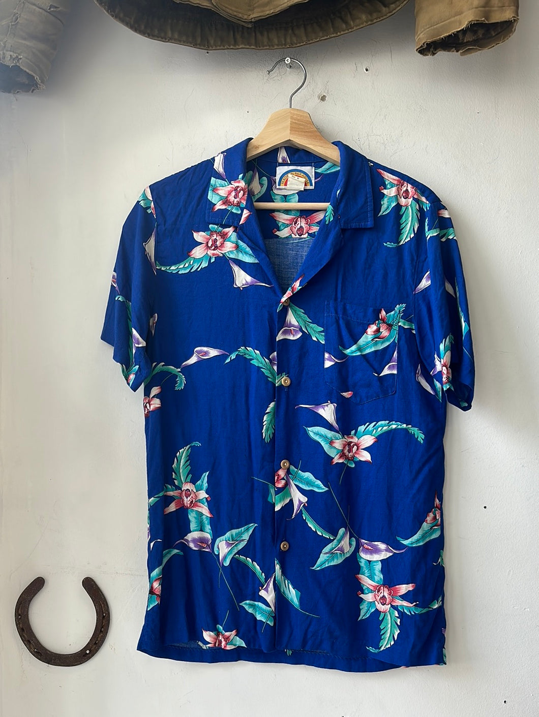 1970s/'80s Rayon Hawaiian Shirt