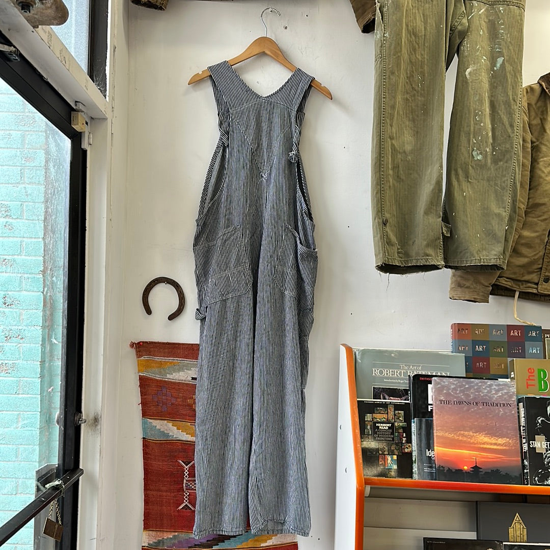 1960s/70s Sears Hickory Stripe Overalls