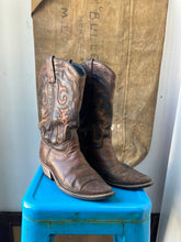Load image into Gallery viewer, Unbranded Cowboy Boots - Brown - Size 8 M 9.5 W
