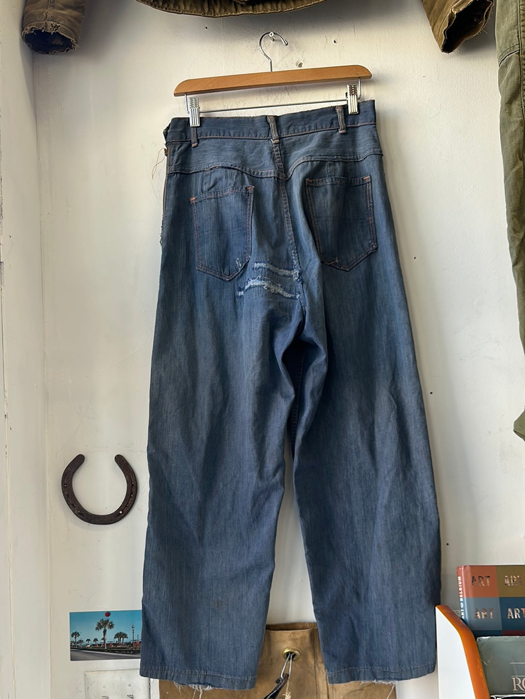 1950s Ranch Craft Side Zip Denim 29×26.5