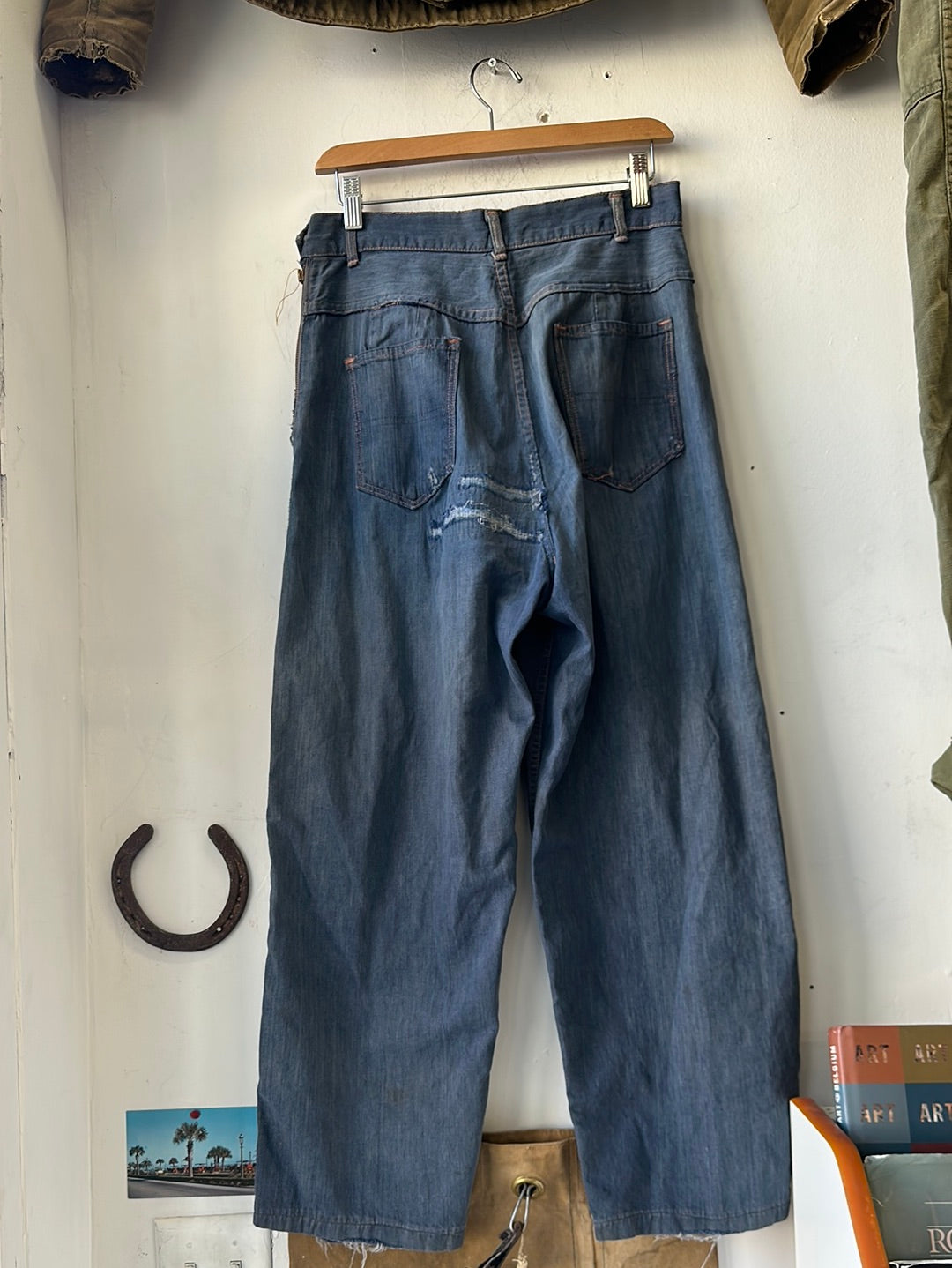 1950s Ranch Craft Side Zip Denim 29×26.5