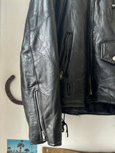 Load image into Gallery viewer, 1990s Buffalo Leather Motorcycle Jacket
