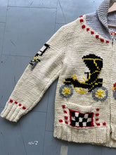 Load image into Gallery viewer, 1960s Car Cowichan Sweater
