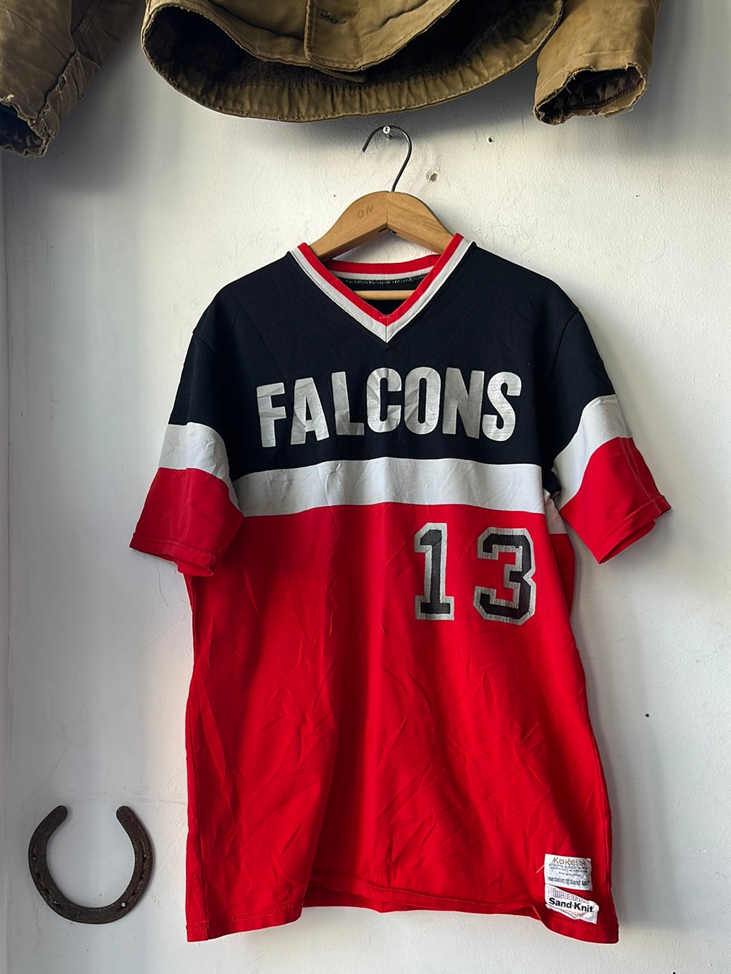 1980s Sand Knit “Falcons” Jersey