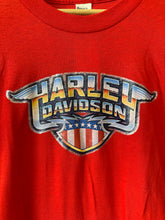 Load image into Gallery viewer, 1970s Glitter Harley Davidson Tee
