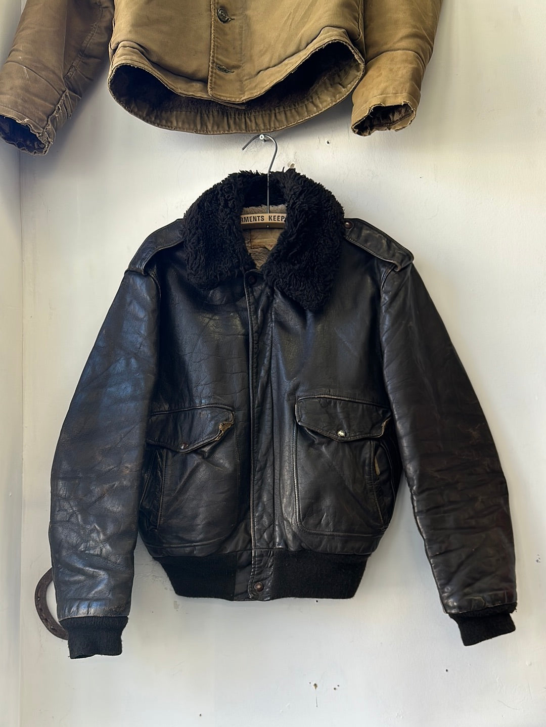 1960s/70s Schott A-2 Leather Jacket - 44