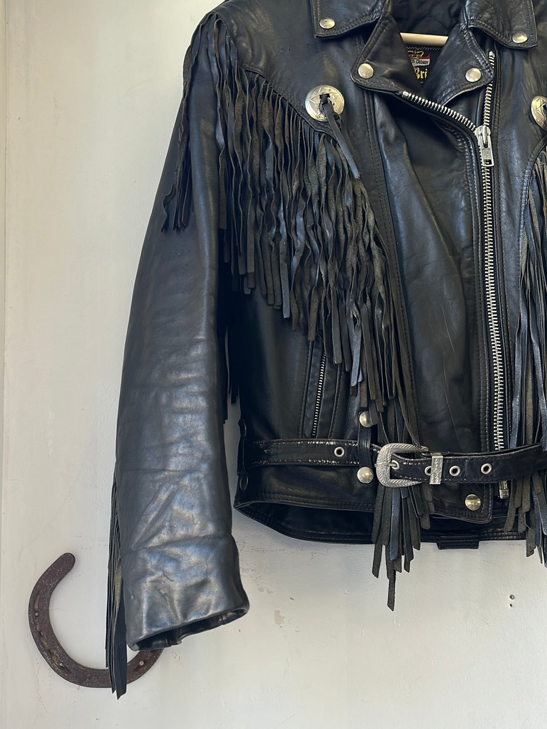 1970s/80s Bristol Moto Fringe Jacket