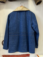 Load image into Gallery viewer, 1970 Sears Shearling Denim Jacket
