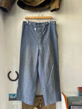 Load image into Gallery viewer, 1950s/1960s Swiss Military Selvedge Denim 30&quot;-38&quot;
