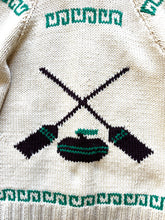 Load image into Gallery viewer, 1960s Curling Cowichan Sweater
