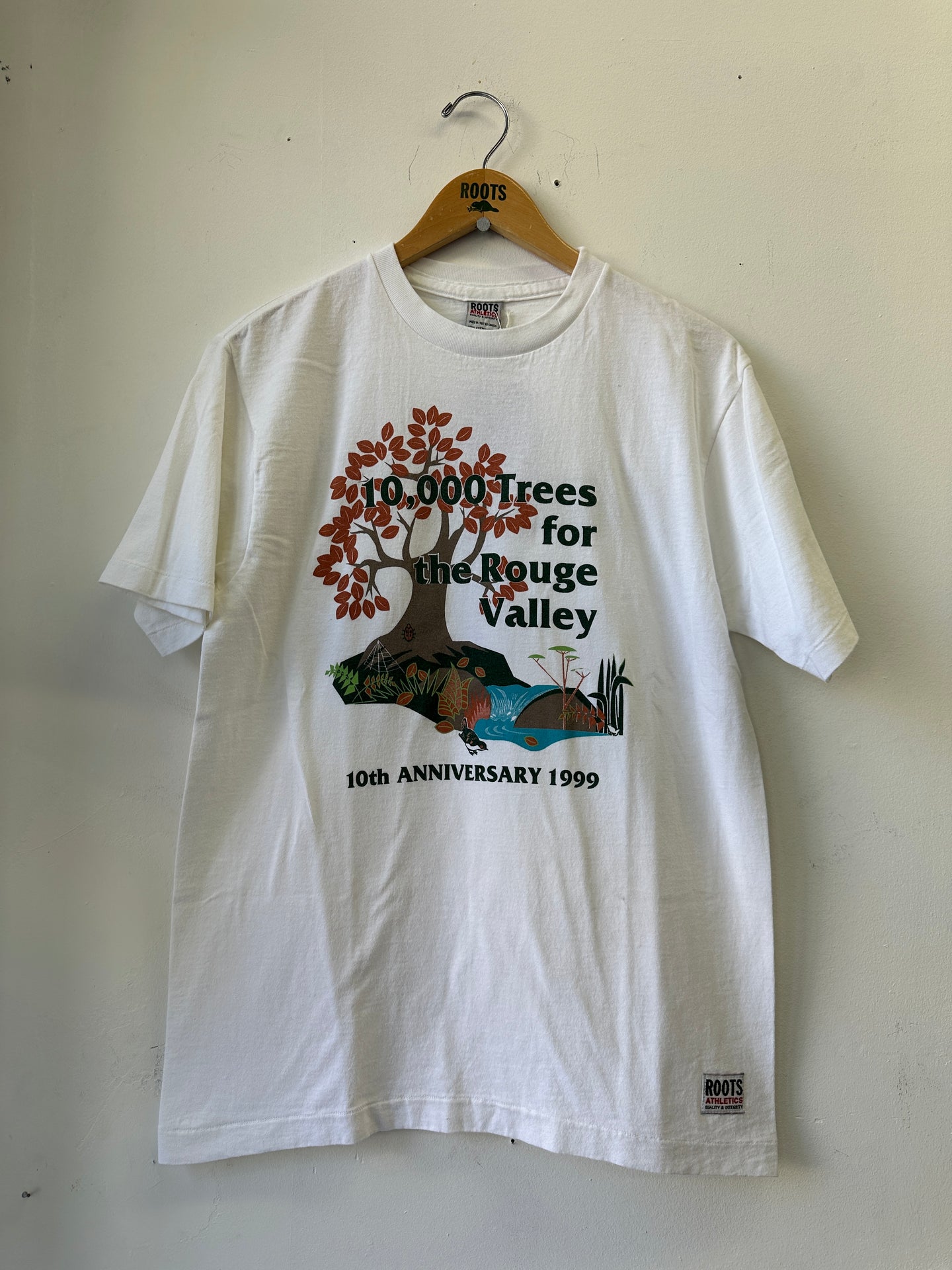 1999 Roots Athletic 10,000 Trees Tee