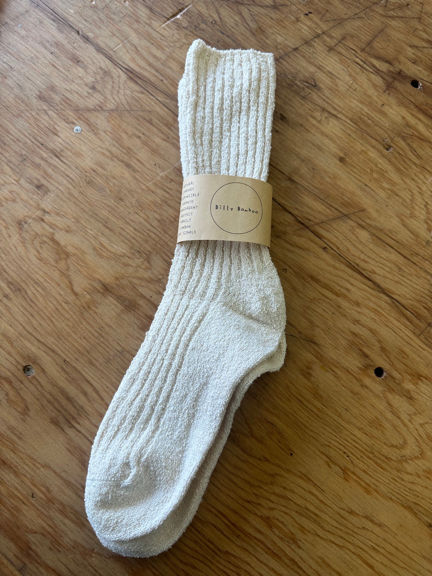 Billy Bamboo - Towel Cotton Socks