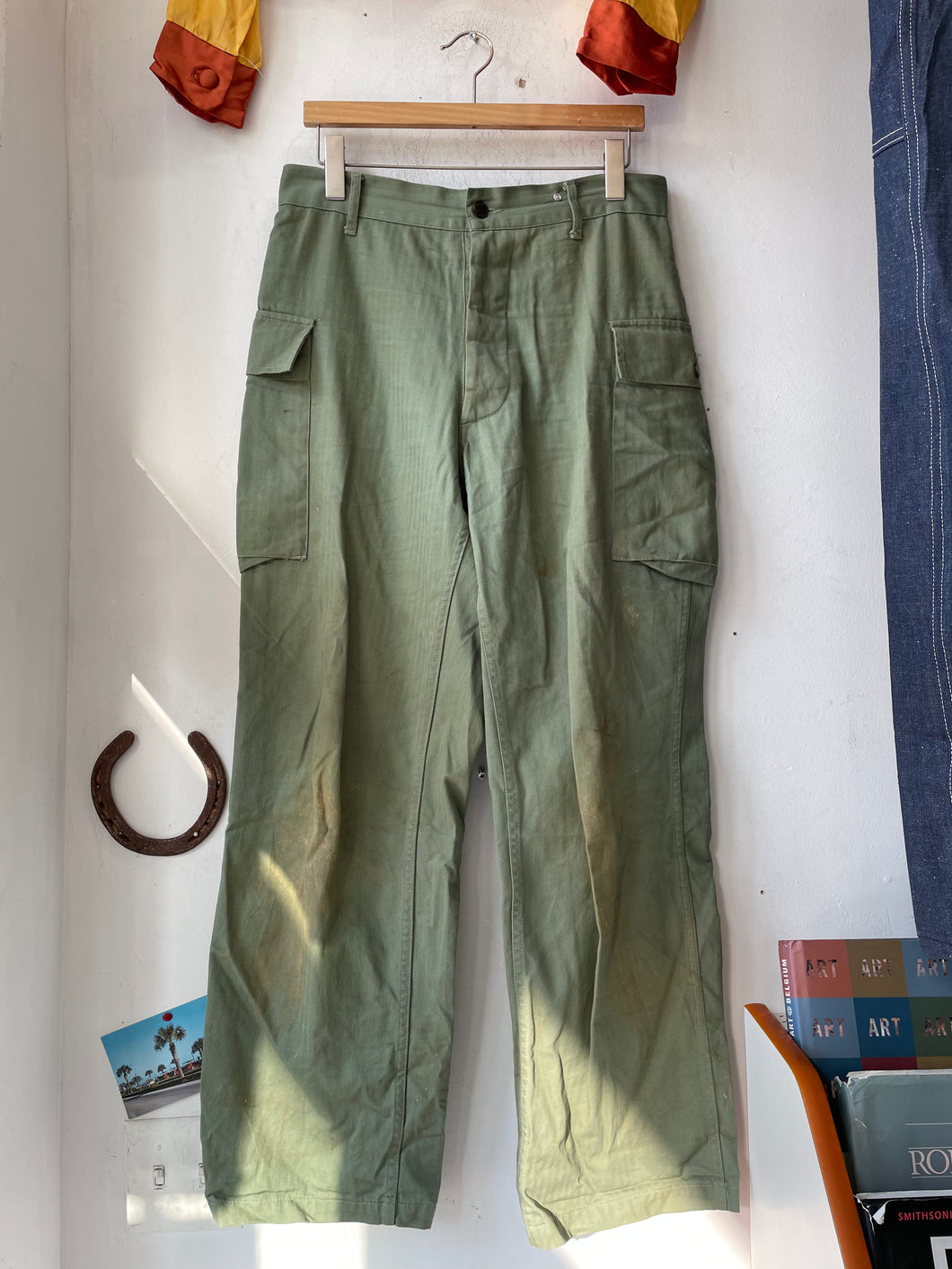 US ARMY M43カーゴパンツ HBT 美品 希少 メンズ｜ワークパンツ・カーゴ 