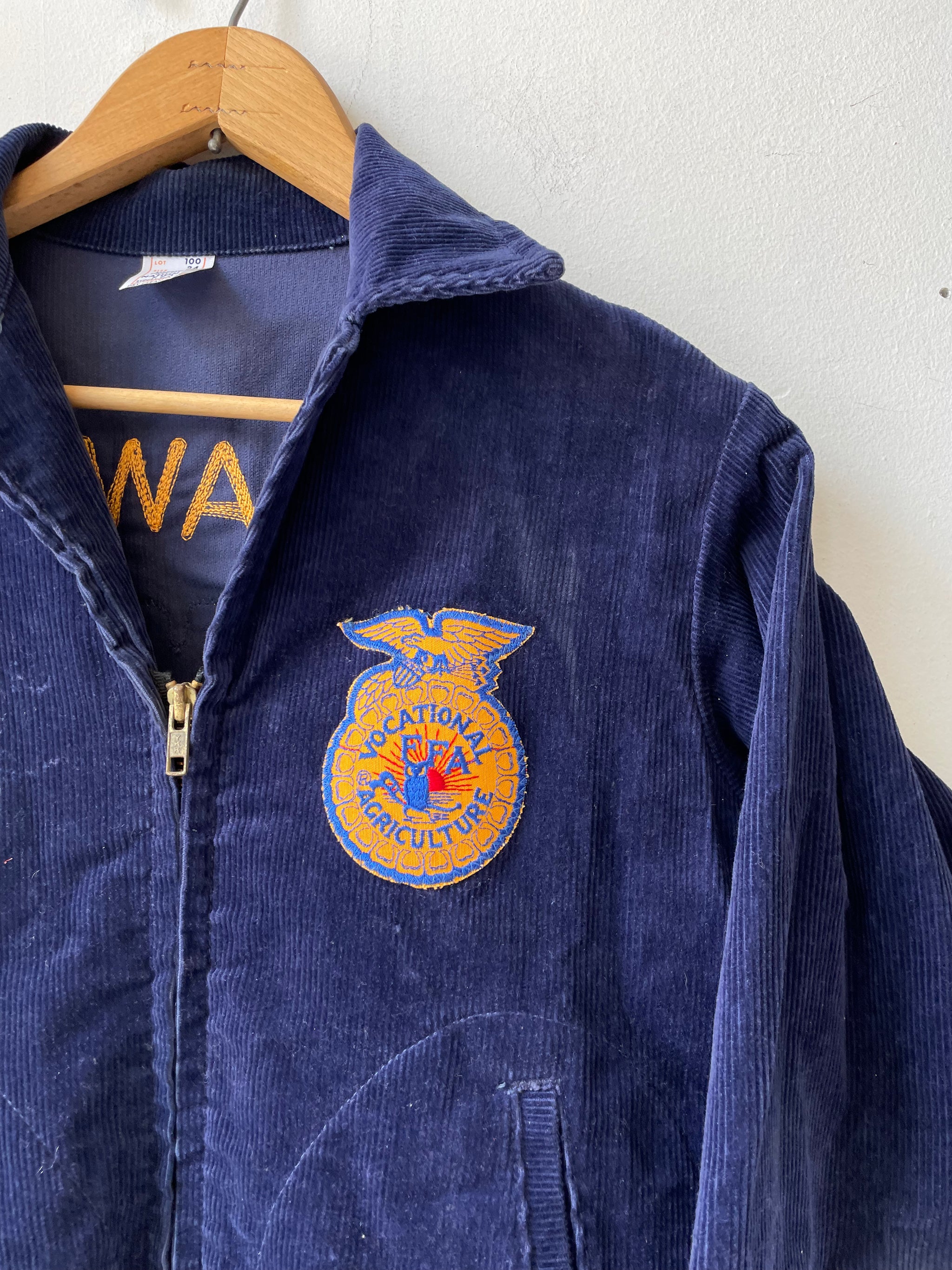 1970s/80s FFA Jacket “Delaware Lake Forest” – Coffee and