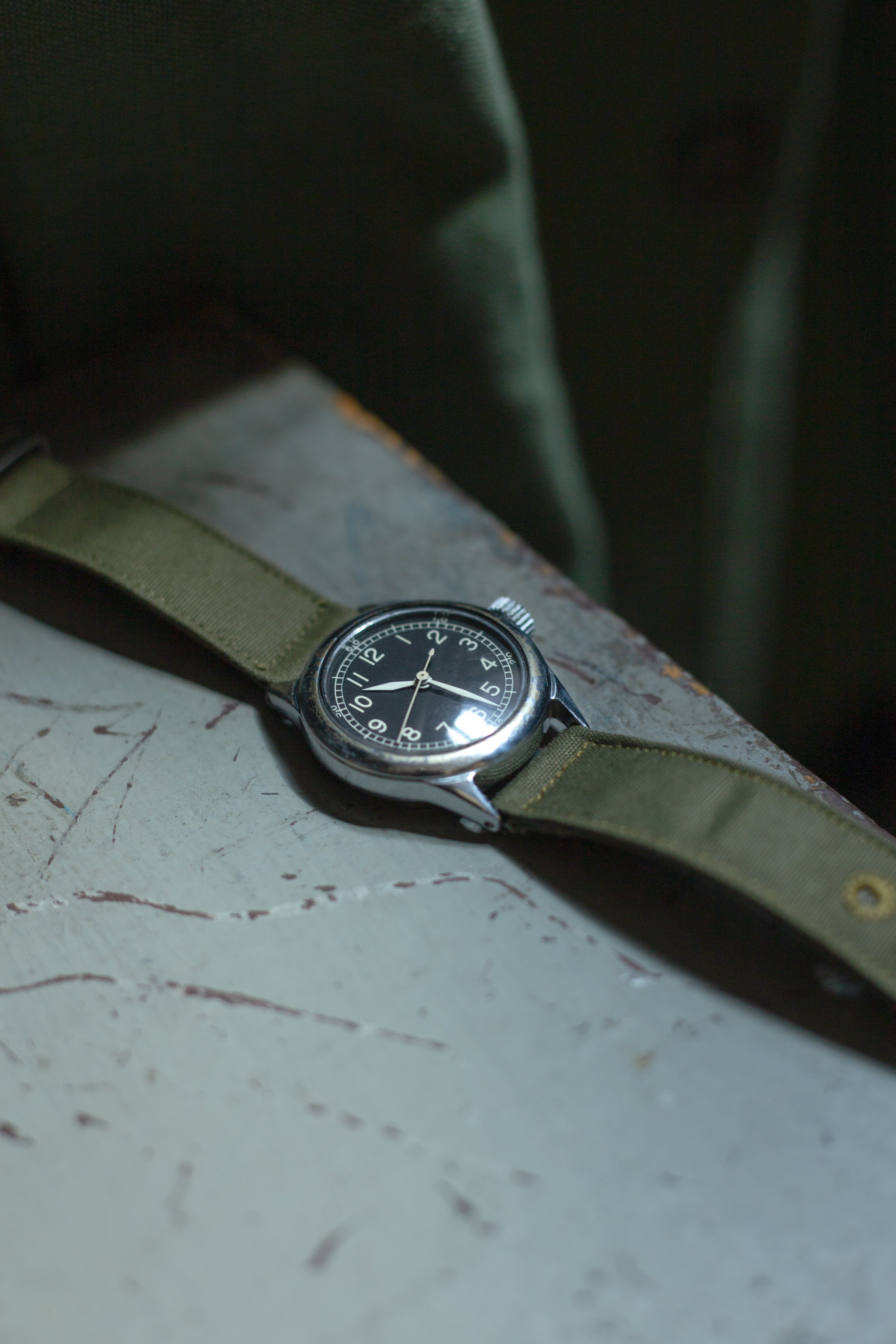 1944 Bulova A-11 US Military WW2 10AK Hacking