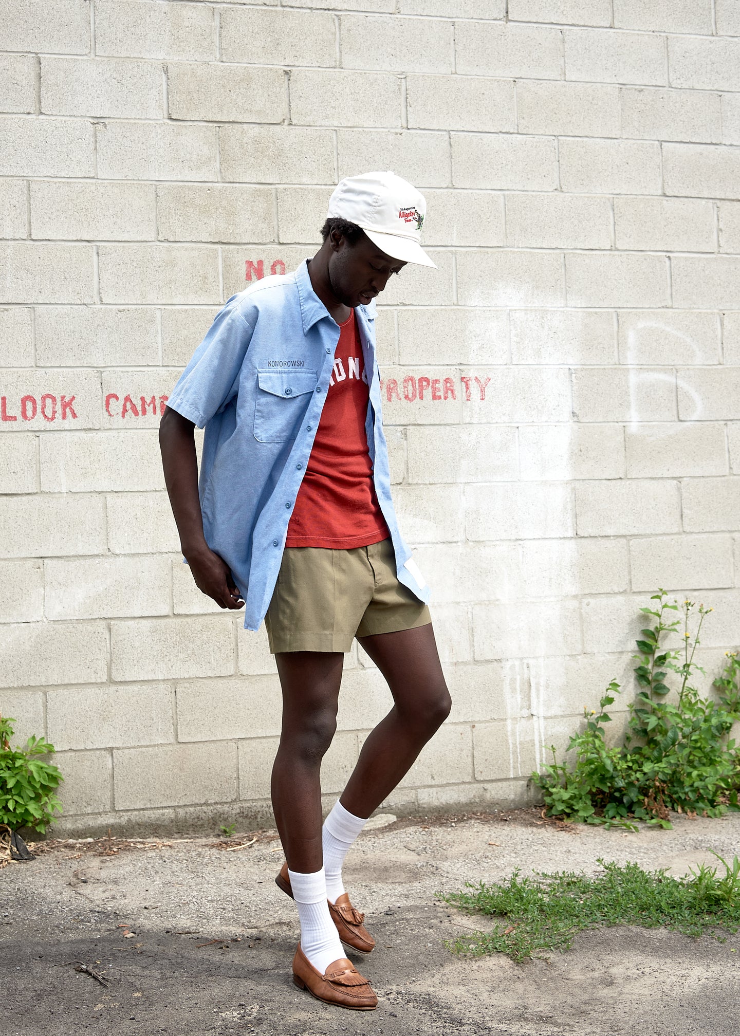 1970s Australian Military Pleated Shorts