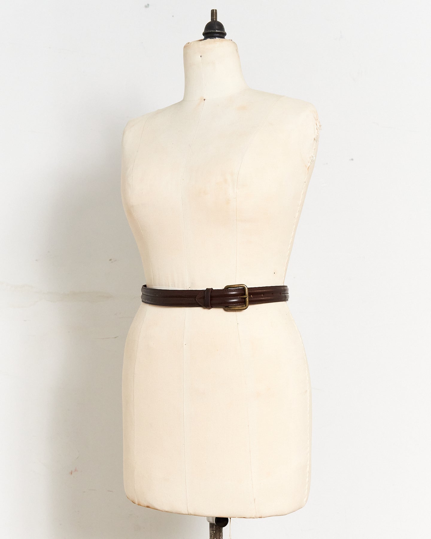 Faux Leather Brown Belt