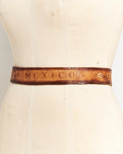 Load image into Gallery viewer, Flower Leather Belt
