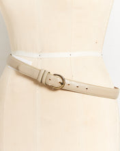 Load image into Gallery viewer, Light Beige Leather Belt
