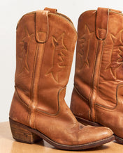 Load image into Gallery viewer, Cowboy Boots - Tall Caramel Brown Size 10
