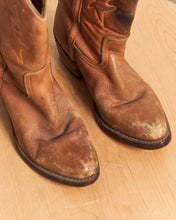 Load image into Gallery viewer, Cowboy Boots - Tall Caramel Brown Size 10
