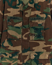 Load image into Gallery viewer, 1980s USMC Woodland Hot Weather Coat
