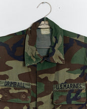 Load image into Gallery viewer, 1980s USMC Woodland Combat Coat
