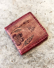 Load image into Gallery viewer, Stitched Floral Wallet
