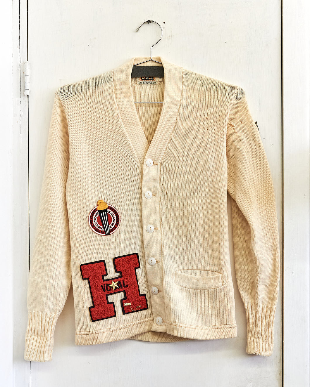 1960s Campus Wool Letterman Sweater