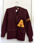 1940-45 Sand Knit Wool Letterman Sweater