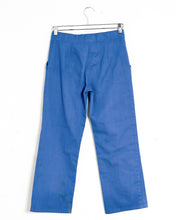 Load image into Gallery viewer, 1960s/70s Navy-style Bib Denim Trousers - 28x25.5
