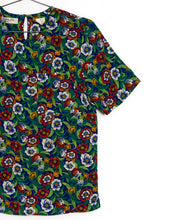 Load image into Gallery viewer, 1980s Floral Top &amp; Shorts Set
