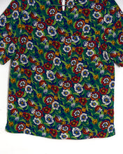 Load image into Gallery viewer, 1980s Floral Top &amp; Shorts Set
