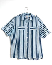 Load image into Gallery viewer, 1980s/90s Sears Striped S/S Shirt
