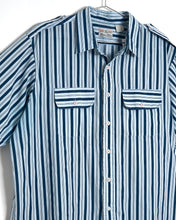 Load image into Gallery viewer, 1980s/90s Sears Striped S/S Shirt
