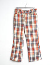 Load image into Gallery viewer, 1960s Wrangler Plaid Flare Trousers
