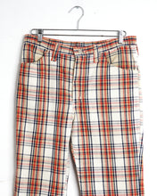 Load image into Gallery viewer, 1960s Wrangler Plaid Flare Trousers
