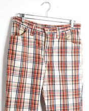 Load image into Gallery viewer, 1960s Wrangler Plaid Flare Trousers
