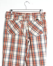 Load image into Gallery viewer, 1960s Wrangler Plaid Flare Trousers
