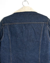 Load image into Gallery viewer, 1960s Sherpa Lined Sears Denim Jacket
