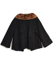 Load image into Gallery viewer, 1960s Fur Trim Persian Wool Coat
