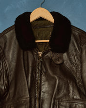 Load image into Gallery viewer, 1970s USN G-1 Leather Jacket - 42
